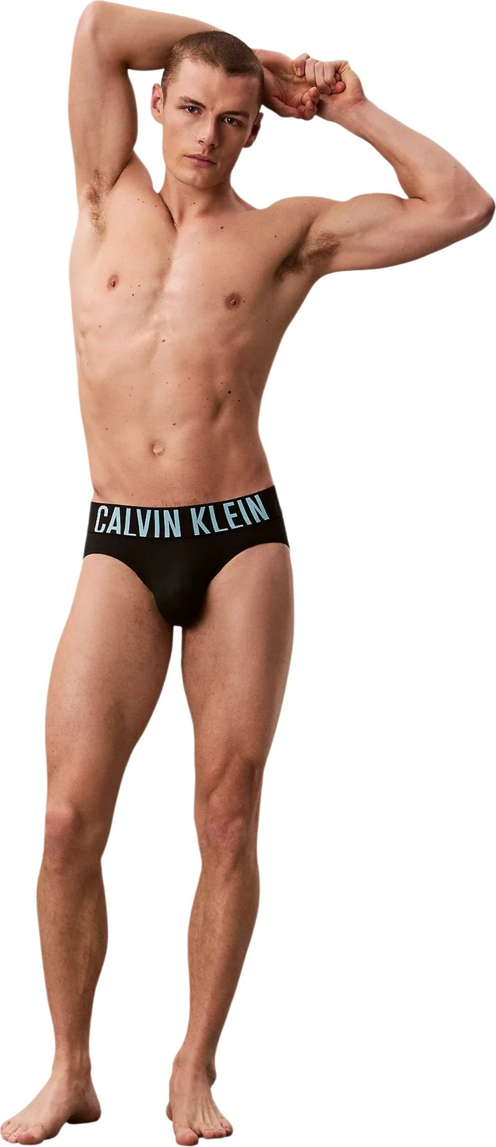 Të brendshme për meshkuj Calvin Klein Underwear Hip Brief 3PK 000NB3607A, të zeza/gri [Madhësia: XS]