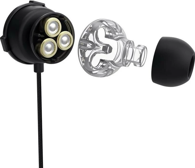 Kufje Trust GXT406 Pine, me mikrofon të ndashëm, për Nintendo Switch 2, e zezë