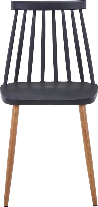 Tavolinë me karrige, set 5 copë, Manka-Aurora I, ngjyrë sonoma-e zezë, 110x80x77cm