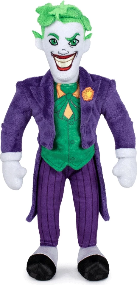 Lodër pelushi PLAYBYPLAY DC Joker 32 cm, vjollcë/jeshile