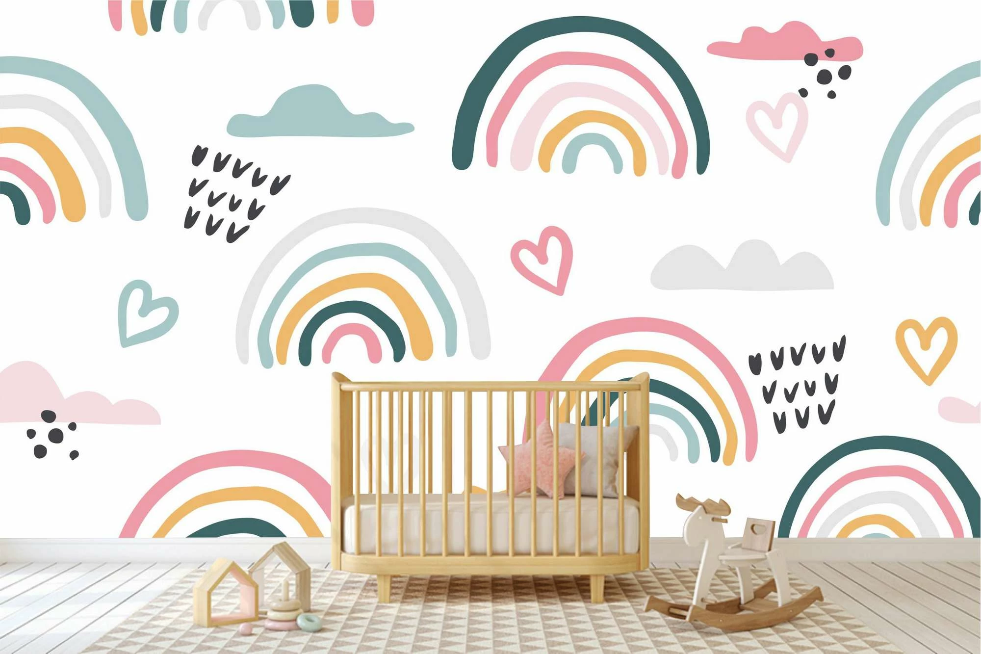 Murale muri Wallity, MDK-00130, 300x270cm