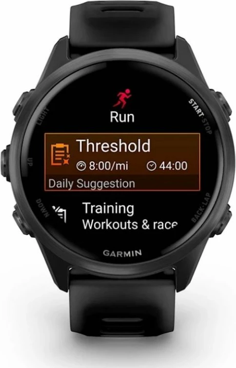 Orë sportive Garmin Forerunner 570, e zezë, 42mm