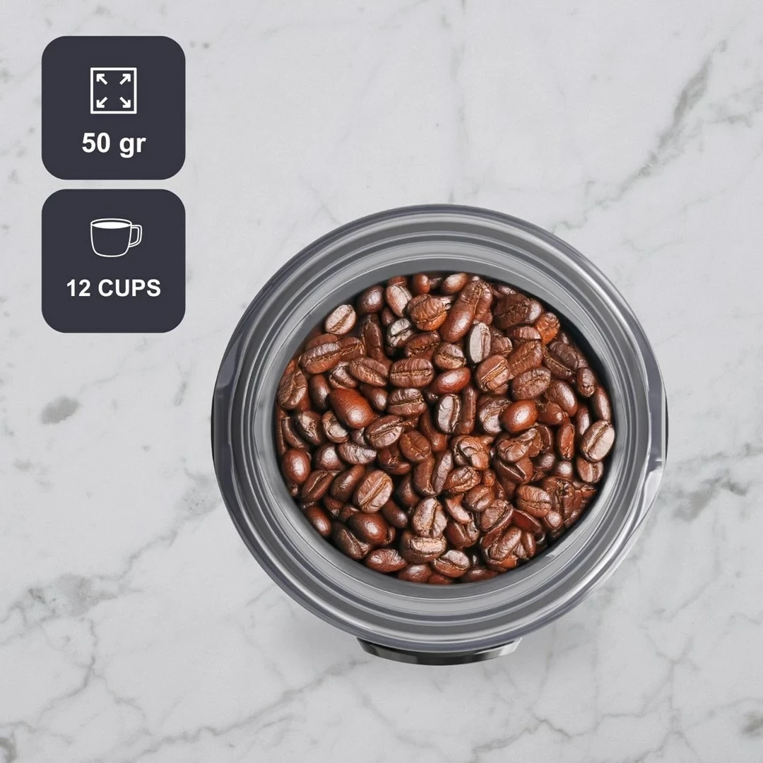 Mulli kafeje BLACK+DECKER BXCG152E, i zi