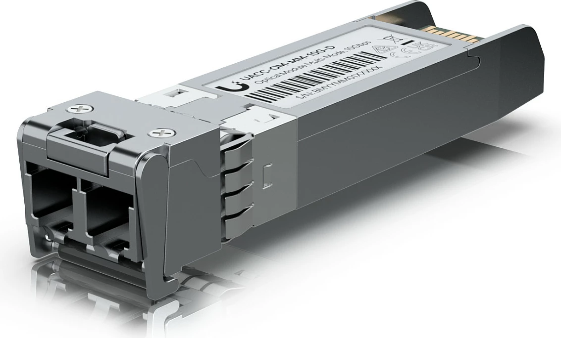 Modul SFP+ Ubiquiti UACC-OM-MM-10G-D, 10Gbps, LC (UPC), MMF, 300m, 850nm, Silver