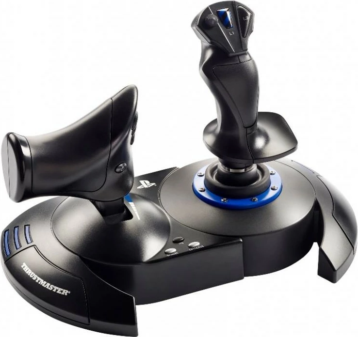 Joystick Thrustmaster T.Flight Hotas 4, PC, PlayStation 4, USB 2.0, i zi, blu
