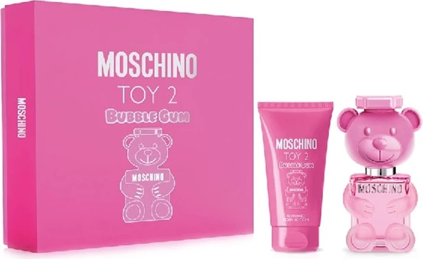 Set Eau de Toilette për femra Moschino Toy 2 Bubble Gum 30ml + Body Balm 50ml