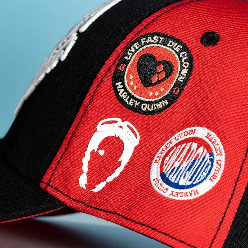 Kapele snapback Numskull Harley Quinn The Suicide Squad, one size, kuqe/zezë