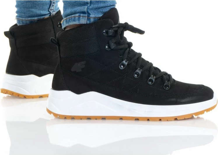 Këpucë turistike për femra 4F, të zeza