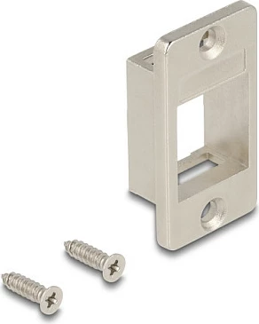 Mbajtës Keystone DeLOCK, bracket zink, 19.1 x 35.5 x 9.8 mm, metalik