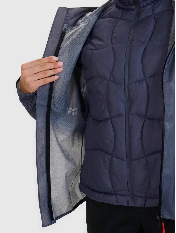 Jakne trekking për femra 4f, e zezë