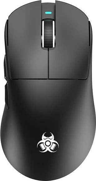 Maus gaming Tracer GameZone Nord, wireless/USB-C, 12000 DPI, e zezë