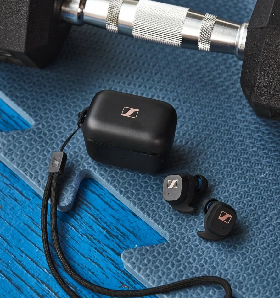 Kufje Sennheiser CX SPORT True Wireless, e zezë