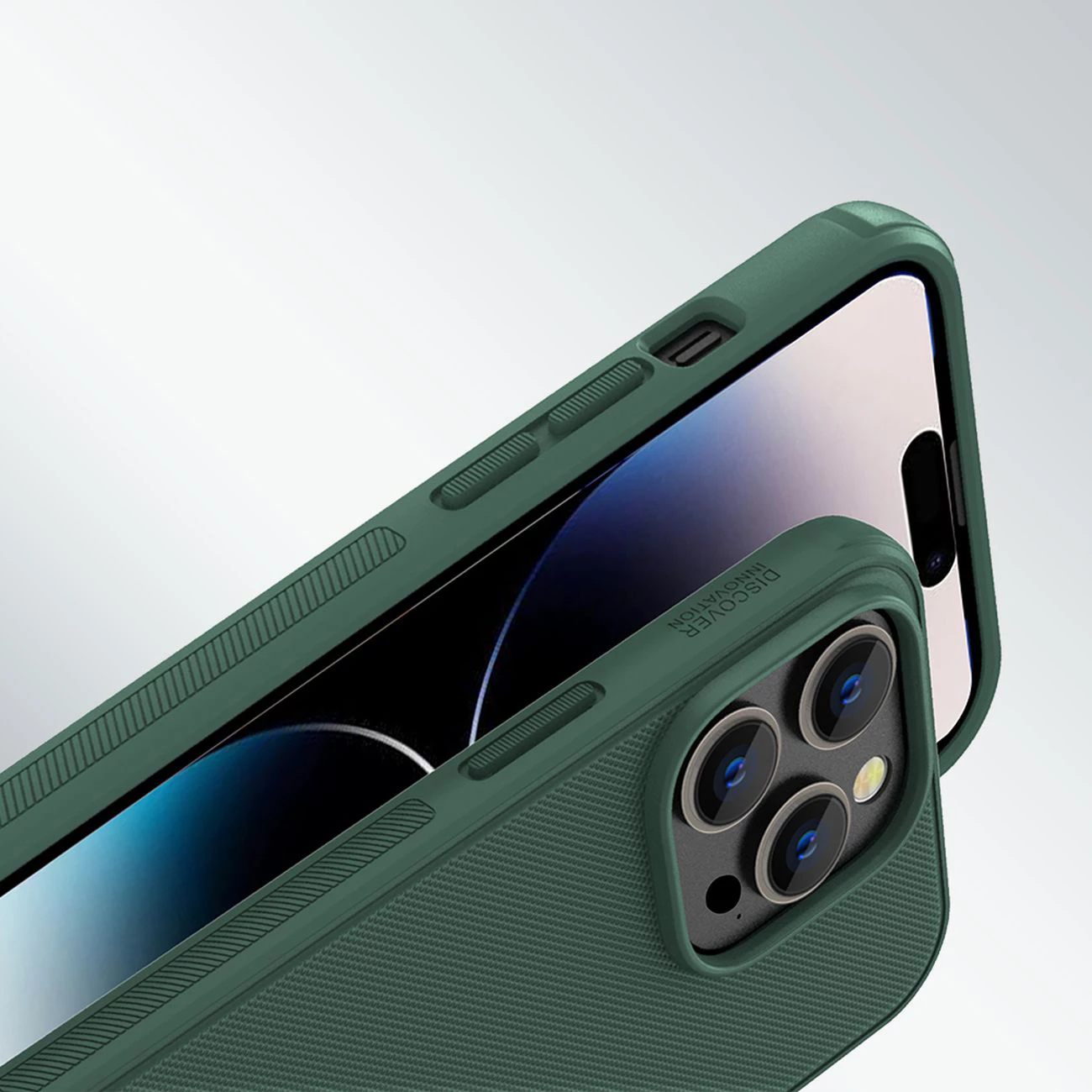 Mbështjellës Nillkin Super Frosted Shield Pro për iPhone 14 Pro, Kaltër