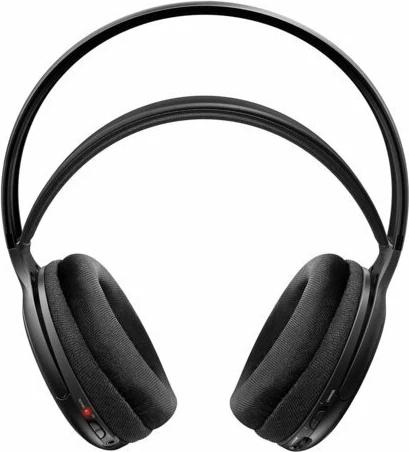Kufje Philips SHC5200/10 pa tela, radio FM, me mikrofon, 14 h, 100 m, të zeza