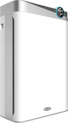 Pastrues ajri dhe lagështues BECOOL BC54LRLB2101, WiFi, deri 54 m², CADR 488 m³/h, HEPA H13, i bardhë
