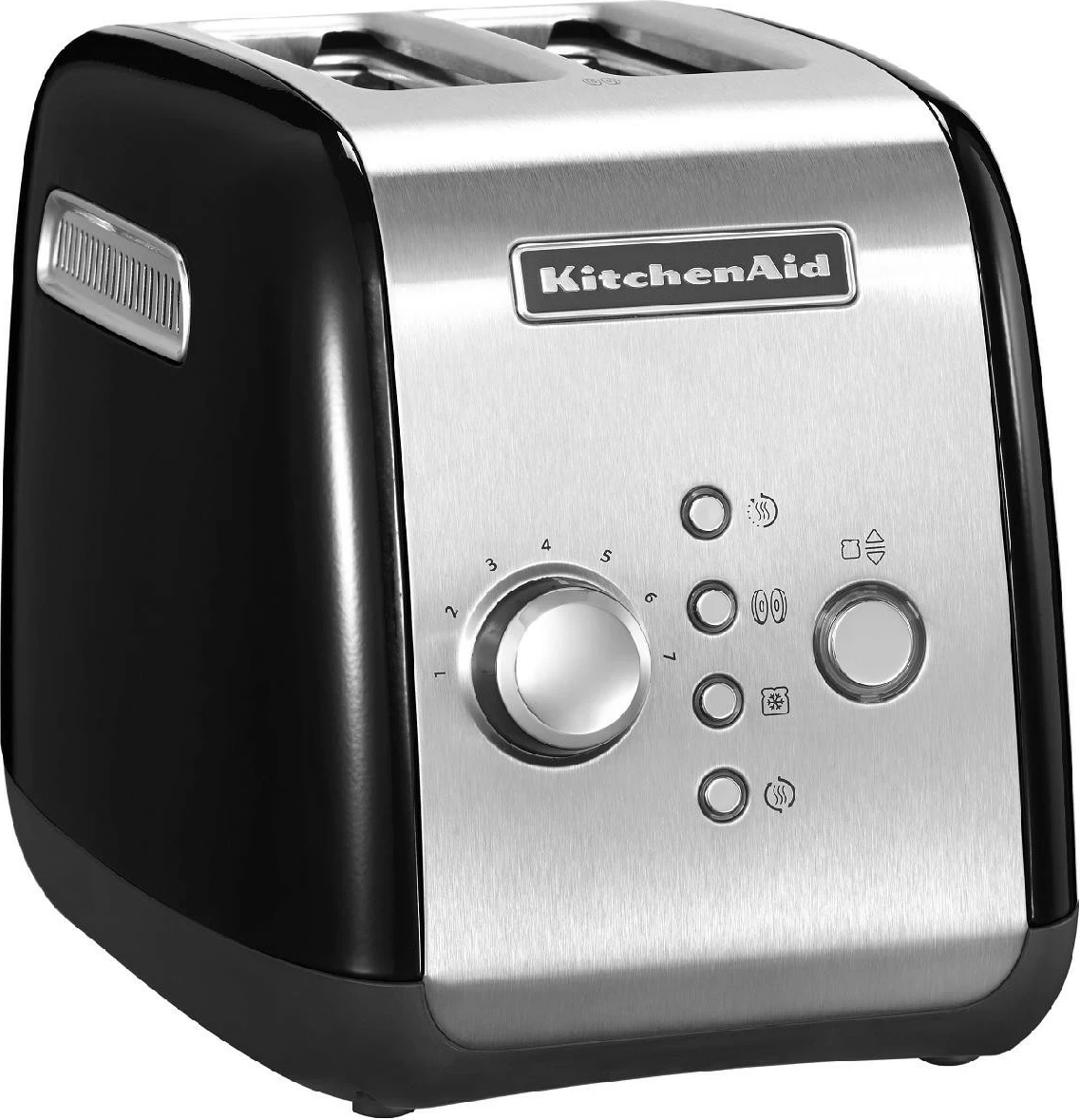 Toster KitchenAid 5KMT221, 2 vende, 7 nivele pjekje, ngjyrë e zezë