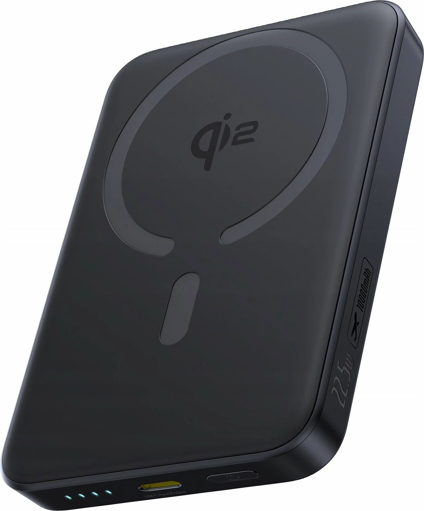 Powerbank Baseus EnerFill FM12 10000mAh 22.5W Qi2 MagSafe, me kabllo USB-C 30cm 20V/3A, e zezë