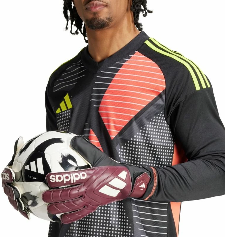 Doreza portieri për meshkuj adidas, të kuqe [Madhësia: 9]