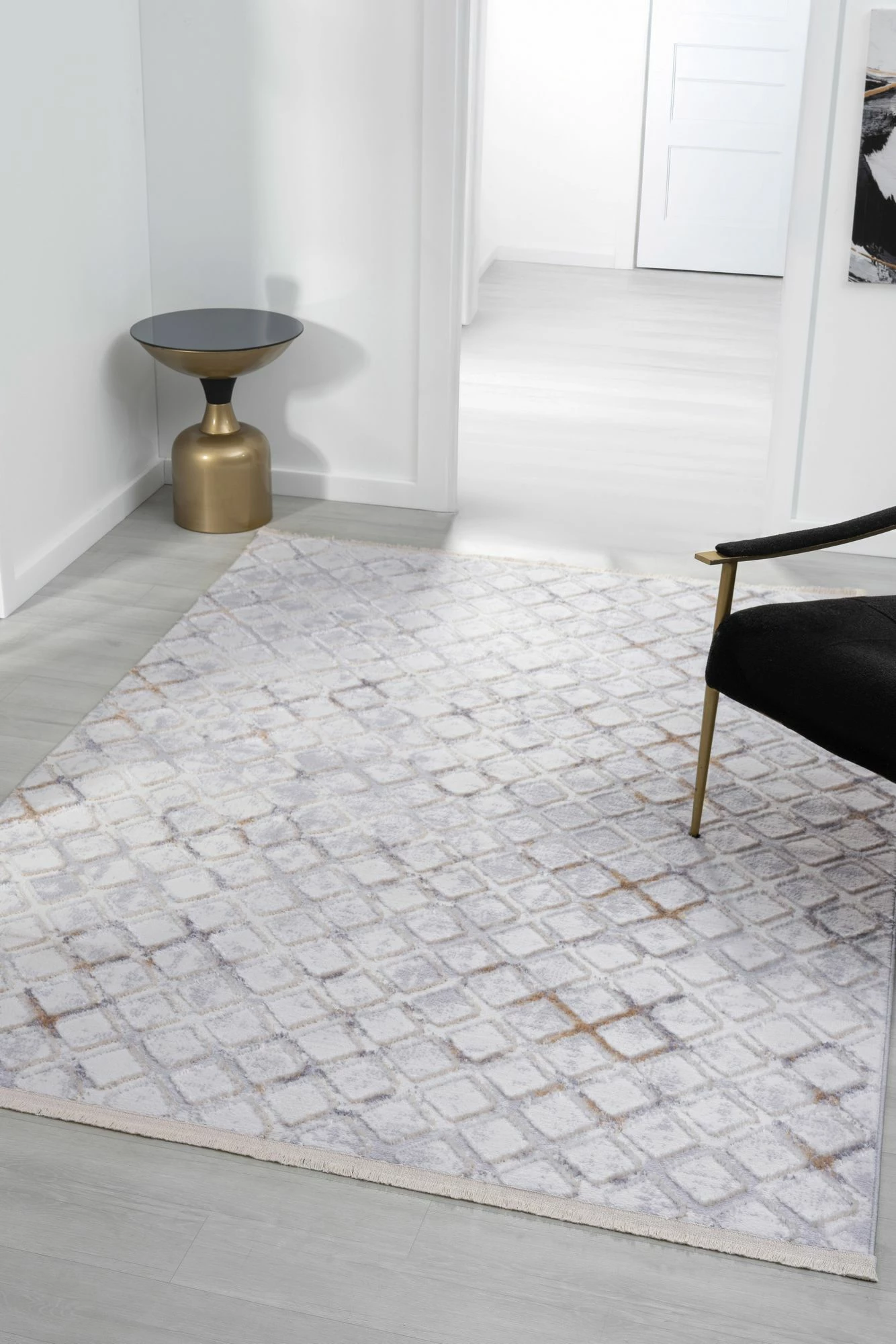 Qilim (80 x 150) Conceptum Hypnose, Cabana, bezhë