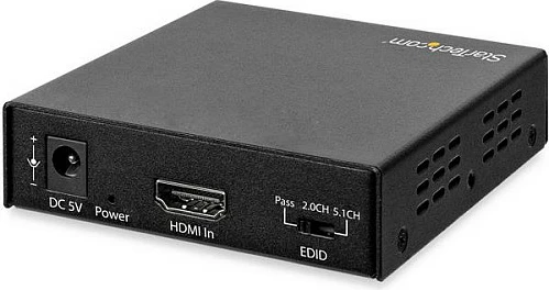 Ekstraktor audio HDMI StarTech HD202A, 4K 60Hz, Toslink S/PDIF + RCA, i zi