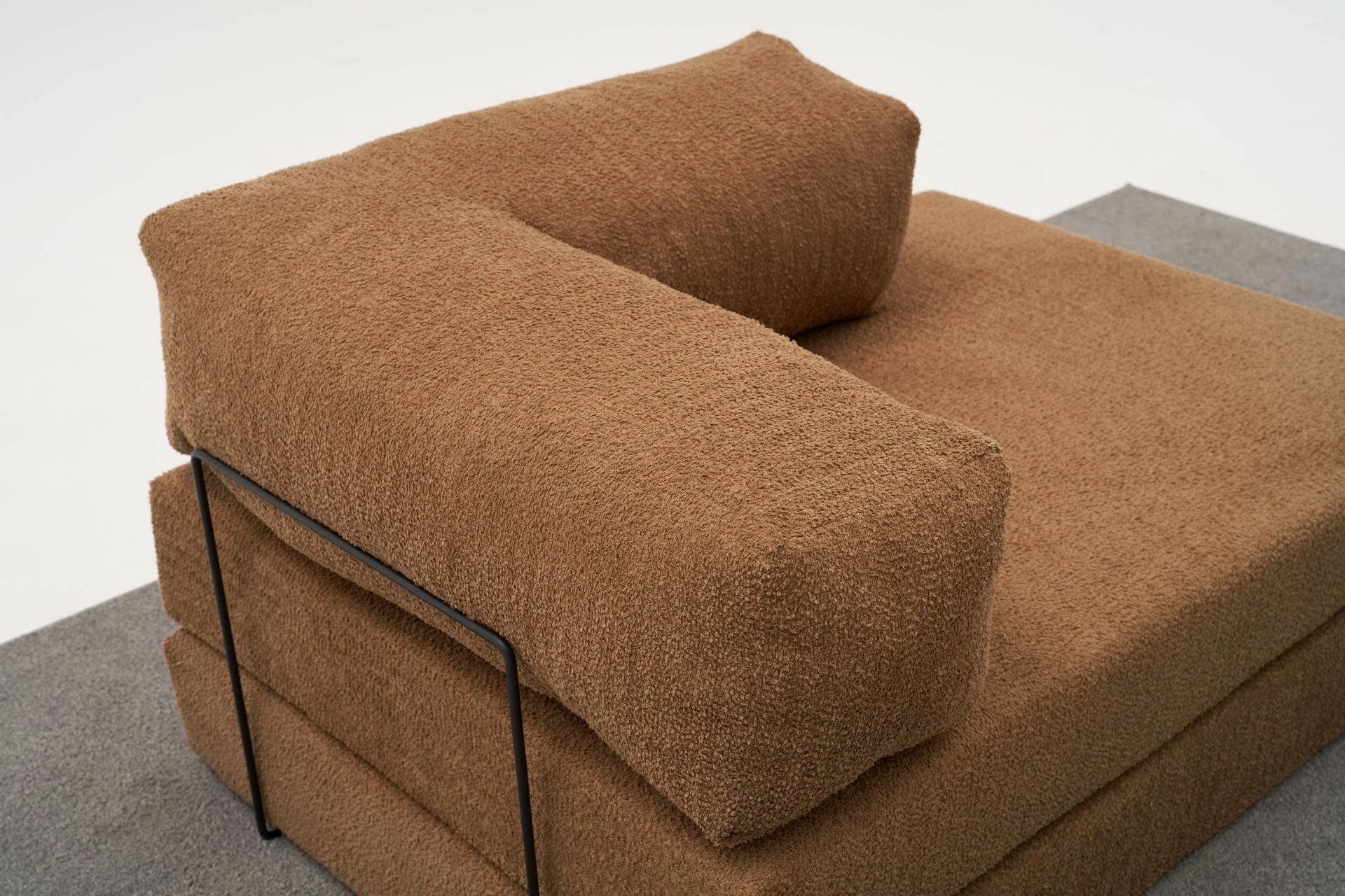 Divan dy ulës Comfort, kafe, Atelier del Sofa