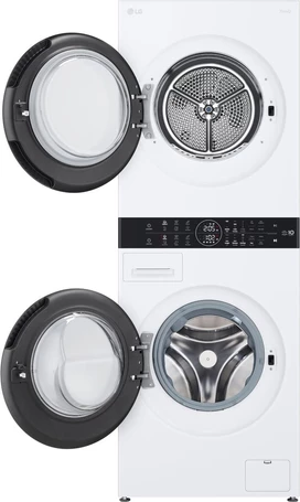 Set lavatriçe dhe tharëse rrobash LG WT1210WWF 1350 RPM, ThinQ, e bardhë