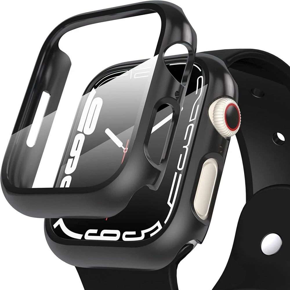 Mbështjellës Tech-Protect Defense360 për Apple Watch 7/8/9 41mm, Zi