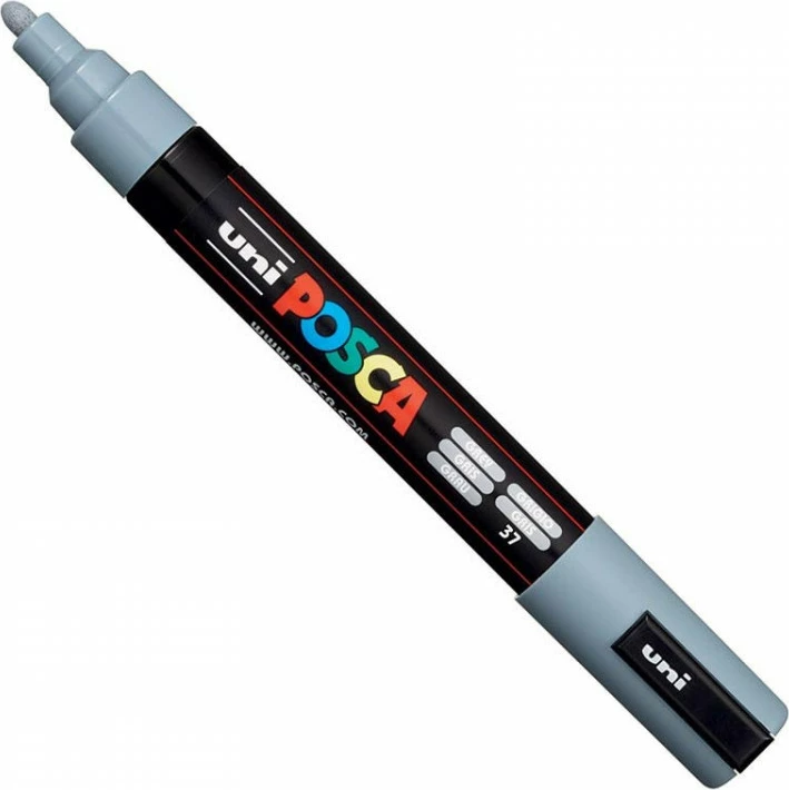UNI-MARKER pc-5m POSCA DARK GRAY
