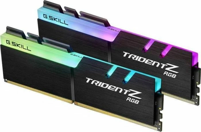RAM Memorje G.Skill Trident Z RGB F4-3600C16D-32GTZRC 32GB (2x16GB) DDR4 3600MHz CL16 RGB e zezë, set 2 copë