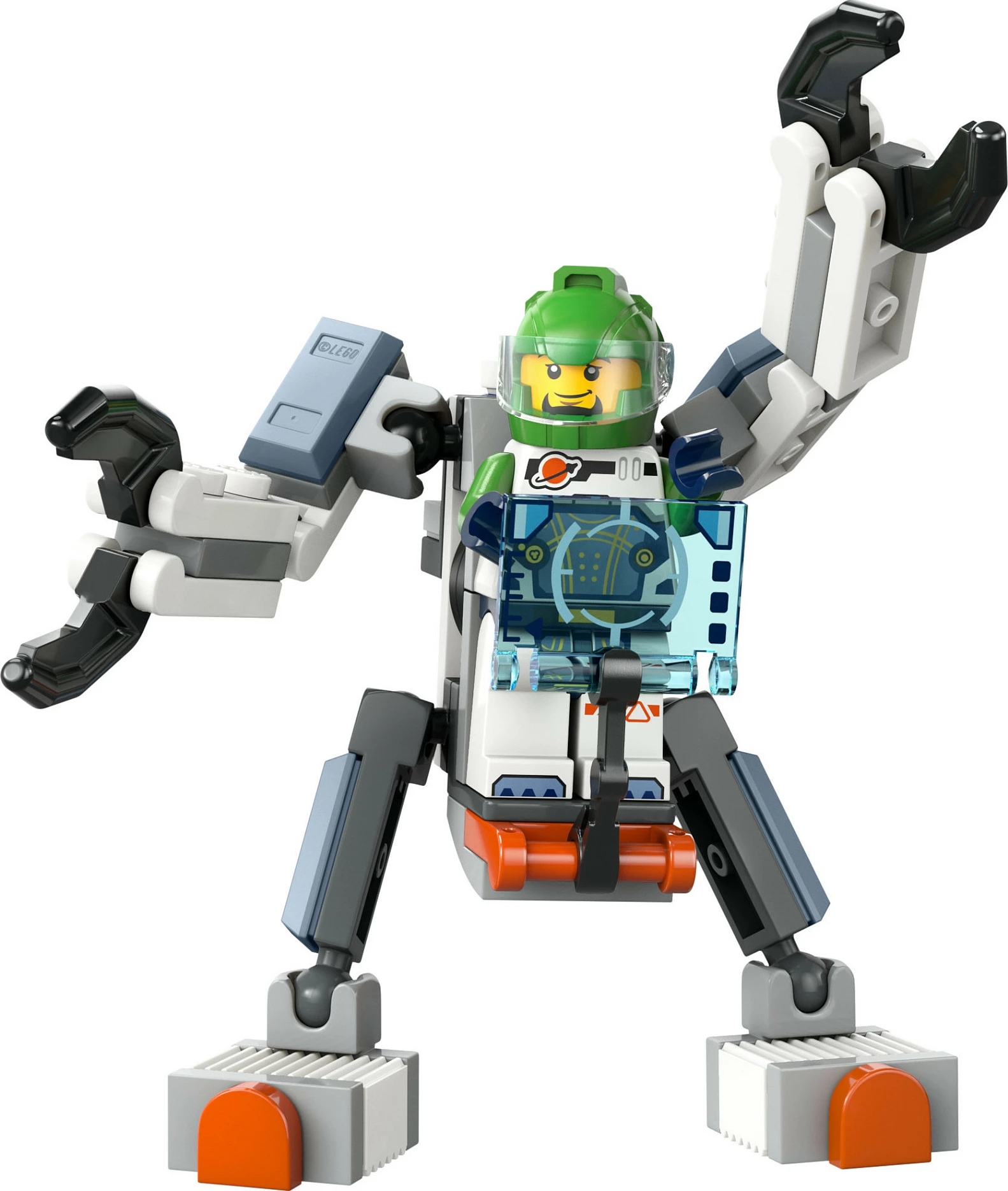 Set ndërtimi LEGO City Space Science Mech 30694, 49 pjesë, shumëngjyrësh