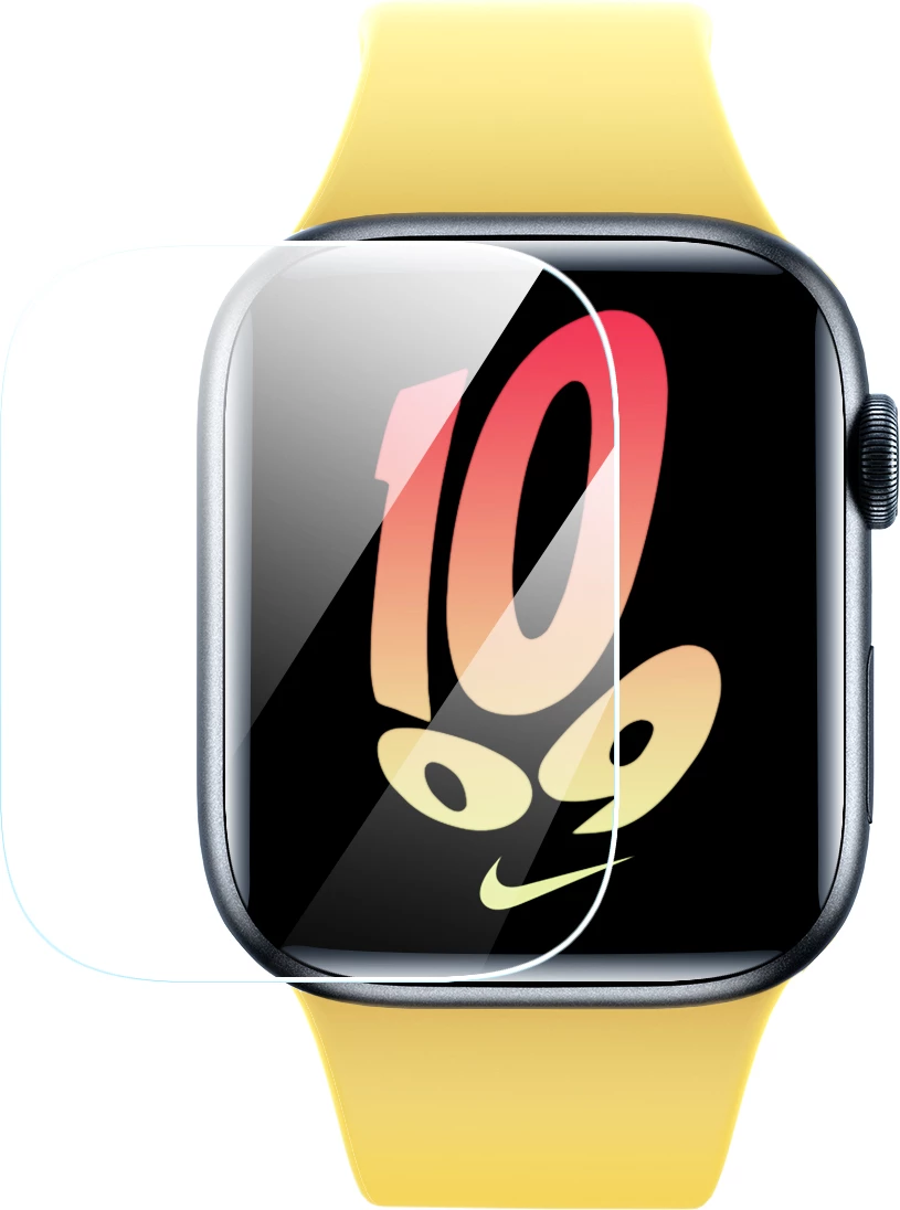 Set folje mbrojtëse Baseus NanoCrystal për Apple Watch 4/5/6/SE/SE 2, 44mm, Transparent, 2 copë