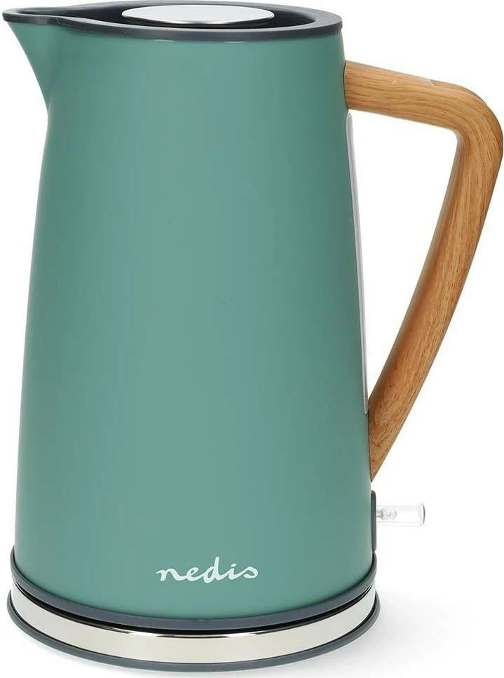 Ibrik elektrik Nedis KAWK510E, 1.7L, 2200W, gjelbër