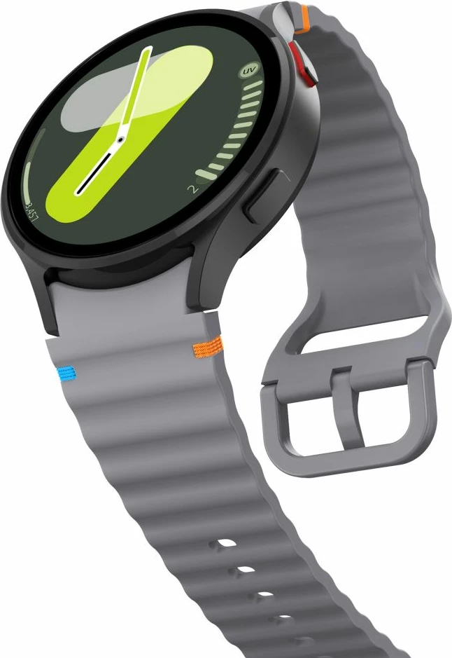 Rrip silikoni për smartwatch Tech-Protect për Samsung Galaxy Watch 4/5/5 Pro/6/7/FE, Gri