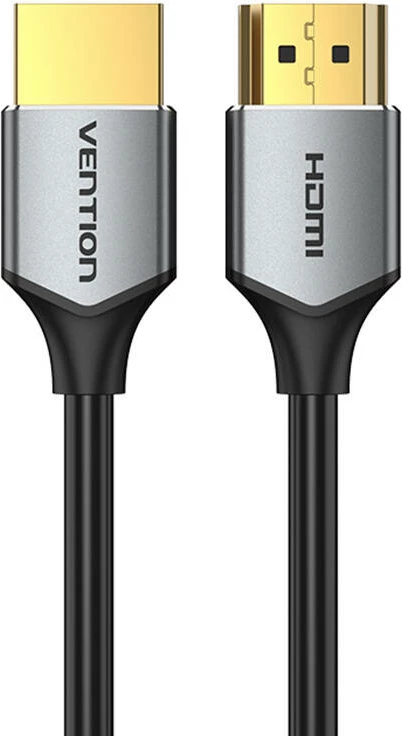 Kabllo HDMI ultra e hollë Vention ALEHH, 2m, 4K 60Hz, Gri