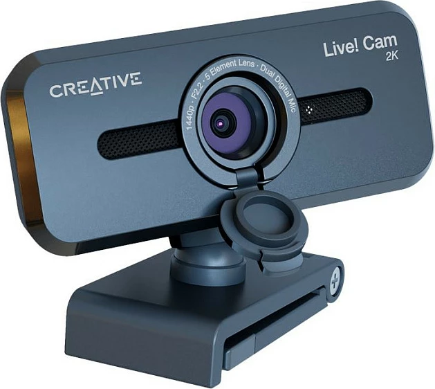 Webcam Creative Live! Cam Sync V3, 2K QHD 5MP, USB, me mikrofon, e zezë