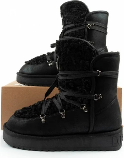 Çizme dimri për femra D.Franklin, të zeza