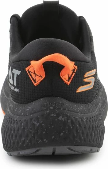 Atlete Skechers, të zeza-portokalli