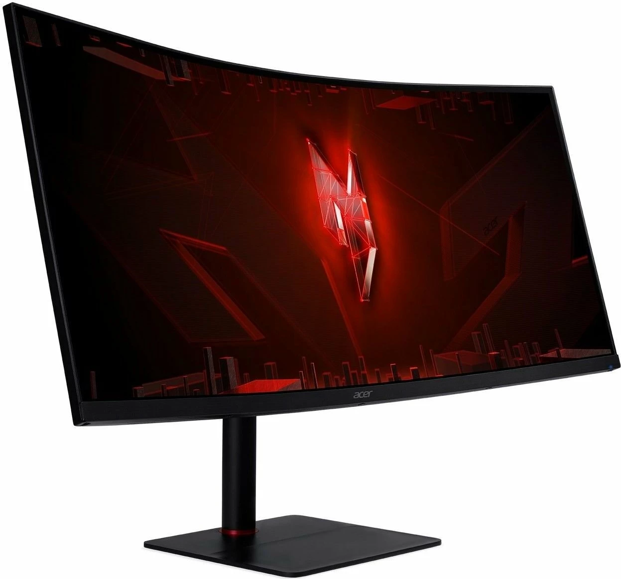 Monitor gaming Acer Nitro XV5 XV345CURXbmiipphx 34\" UWQHD 3440x1440 240Hz i lakuar, i zi