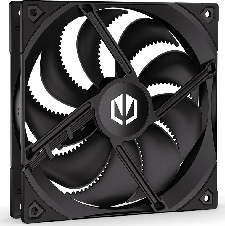 Ventilator kompjuteri Endorfy Fluctus 140 PWM EY4A003, 140 mm, 4-pin PWM, 1800 rpm, 1 copë, i zi