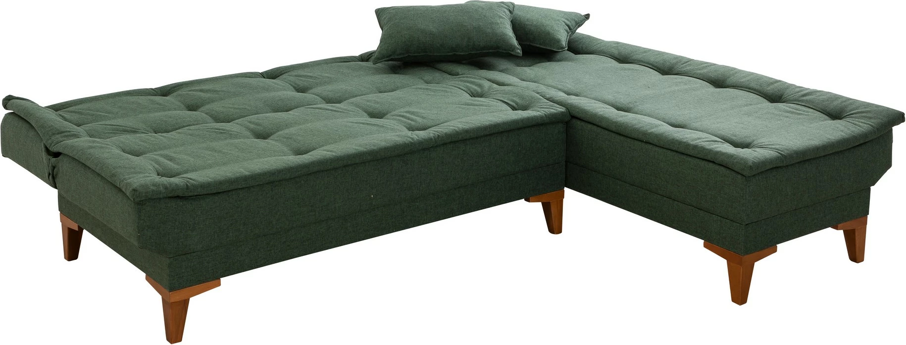 Kënd-sofë krevati Atelier del Sofa, ngjyrë e gjelbër, Santo