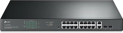 Switch TP-Link JetStream 16-Port Gigabit Easy Smart PoE/PoE+, Managed, Rack 1U