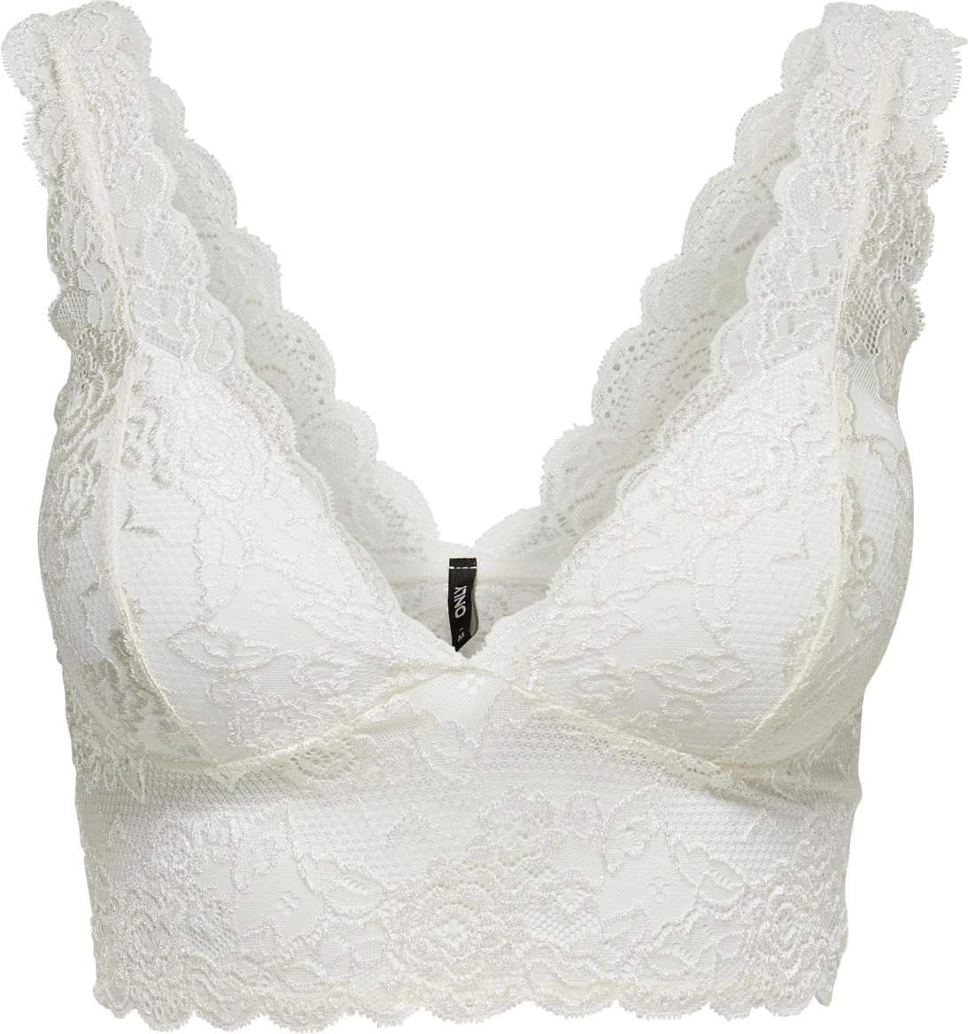 Sutjenë për femra Only ONLCHLOE Lace 15107599, e bardhë