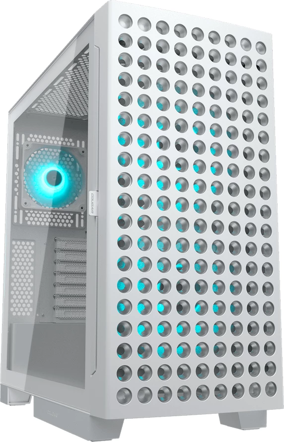 Kasë COUGAR AIRFACE ECO RGB Mid Tower, ATX/E-ATX, e bardhë