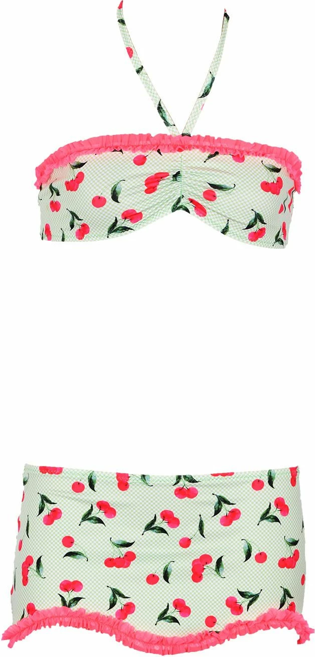 Set bikini për vajza, 2 pjesë, Jumeon, Bliss, ngjyrë e gjelbër