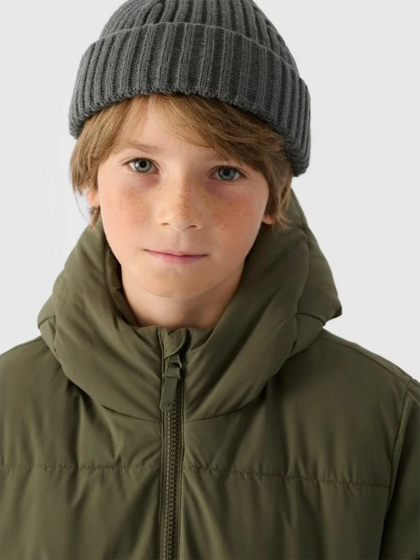 Pallto dimri për djem 4f, e kaltër