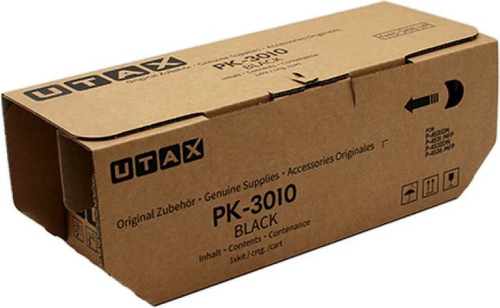 Toner Utax PK-3010 PK3010 1T02T90UT0/1T02T90UTS/1T02T90UTC rendiment 9,750–23,700 faqe, e zezë