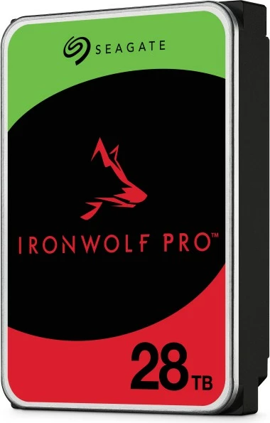 Disk i brendshëm HDD, Seagate IronWolf Pro ST28000NT000, 28TB, 3.5", SATA III 6 Gb/s, 7200 RPM, buffer 512MB