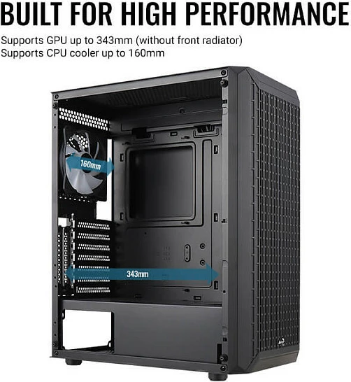 Kasë Aerocool Beam-G v1, Mini Tower, ATX/microATX/Mini-ITX, e zezë