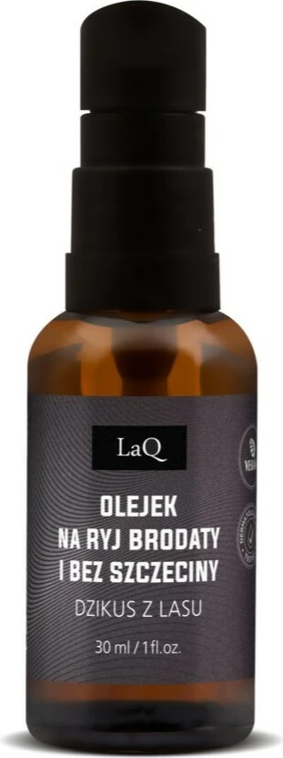 Vaj për mjekër LaQ Dzikus z Lasu për meshkuj, 30ml