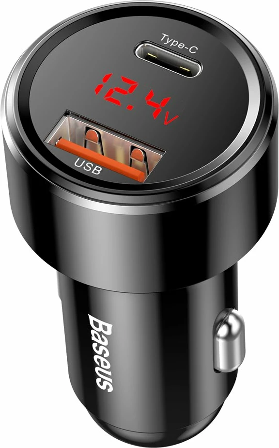 Karikues veture Baseus Magic Series PPS CCMLC20C-01, 45W, USB-C/USB-A, me ekran, zi